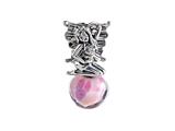 SilveRado™ MAU013 Murano Glass/Sterling Silver Fantasy Fairy Bead / Charm
