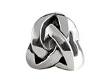 SilveRado™ MIB078 Sterling Silver Celtic Modern Infinite Knot Bead / Charm