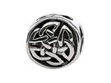 SilveRado™ MIB081 Sterling Silver Celtic Puzzle Knot Bead / Charm