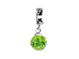 SilveRado™ MMD001 Murano Glass Dangle Ball Enchanted Forest Pandora Compatible Bead / Charm