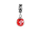 SilveRado™ MMD020 Murano Glass Dangle Ball Beauty Queen Bead / Charm