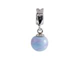 SilveRado™ MMD022 Murano Glass Dangle Ball Anastasia Pandora Compatible Bead / Charm