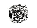 SilveRado™ MS006 Sterling Silver Flower Garden Bead / Charm