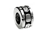 SilveRado™ MS018 Sterling Silver Brick Spacer Pandora Compatible Bead / Charm