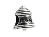 SilveRado™ MS068 Sterling Silver Church Bell Bead / Charm