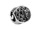 SilveRado™ MS071 Sterling Silver Moon and Stars Bead / Charm