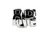 SilveRado™ MS092 Sterling Silver Hope and Peace Pandora Compatible Bead / Charm