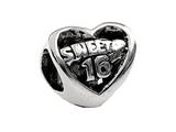 SilveRado™ MS111 Sterling Silver Sweet 16 Bead / Charm