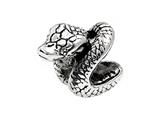 SilveRado™ MS161 Sterling Silver Snake Bead / Charm