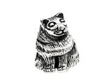 SilveRado™ MS169 Sterling Silver Cat Bead / Charm
