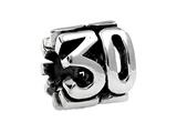 SilveRado™ MS179 Sterling Silver 30 Pandora Compatible Bead / Charm