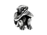 SilveRado™ MS192 Sterling Silver Do no evil Bead / Charm