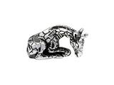 SilveRado™ MS218 Sterling Silver Giraffe Bead / Charm
