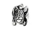 SilveRado™ MS283 Sterling Silver Seal, Turtle and Ray Pandora Compatible Bead / Charm