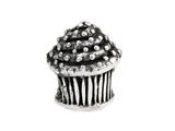 SilveRado™ MS308 Sterling Silver Cup Cake Pandora Compatible Bead / Charm