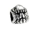 SilveRado™ MS352 Sterling Silver Happy Buddha #3 Bead / Charm