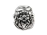 SilveRado™ MS509 Sterling Silver Father Christmas Bead / Charm