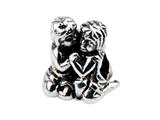 SilveRado™ MS551 Sterling Silver Boy and Girl Bead / Charm