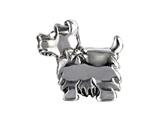 SilveRado™ MUK003 Sterling Silver Dog Bead / Charm