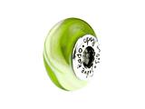 SilveRado™ SC03 Murano Glass Apple Swirl Pandora Compatible Bead / Charm