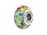 SilveRado™ SP17 Murano Glass Pastel Montage Bead / Charm