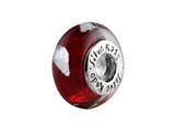SilveRado™ SR04 Murano Glass Fire and Ice Bead / Charm