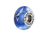 SilveRado™ SR07 Murano Glass Reflections Pandora Compatible Bead / Charm