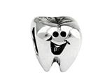 SilveRado™ SRK055 Sterling Silver Kidz First Tooth Bead / Charm