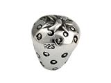 SilveRado™ SRK090 Sterling Silver Kids Strawberry Bead / Charm