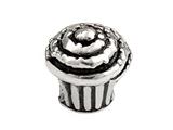 SilveRado™ SRK108 Sterling Silver Kidz Cup Cake Bead / Charm