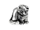 SilveRado™ SRK124 Sterling Silver Kidz Kitty Cat Bead / Charm