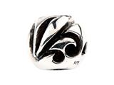 SilveRado™ SRM026 Sterling Silver Unisex Abstract Music Pandora Compatible Bead / Charm