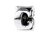 SilveRado™ SRM039 Sterling Silver Letter C Bead / Charm