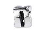 SilveRado™ SRM040 Sterling Silver Letter D Bead / Charm
