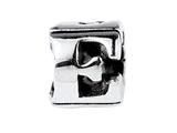 SilveRado™ SRM041 Sterling Silver Letter E Bead / Charm
