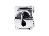 SilveRado™ SRM043 Sterling Silver Letter G Bead / Charm