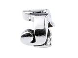 SilveRado™ SRM046 Sterling Silver Letter J Bead / Charm