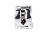 SilveRado™ SRM051 Sterling Silver Letter O Pandora Compatible Bead / Charm