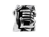 SilveRado™ SRM081 Sterling Silver Unisex Faith Bead / Charm
