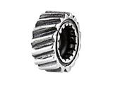 SilveRado™ SRM102 Sterling Silver Unisex Cog # 2 Spacer Bead / Charm