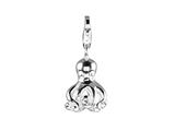 SilveRado™ VR054 Verado Sterling Silver Bouncy Octopus Bead / Charm