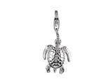 SilveRado™ VR066 Verado Sterling Silver Turtle Bead / Charm