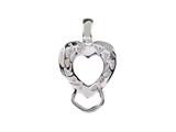 SilveRado™ VR105 Verado Sterling Silver Truly Love Carrier Pandora Compatible Bead / Charm
