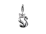 SilveRado™ VR161 Verado Sterling Silver Siamese Cat Bead / Charm