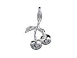 SilveRado™ VR222 Verado Sterling Silver Cherry Blossom Bead / Charm