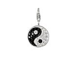 SilveRado™ VRB301-0-1 Verado Bling Yin Yang Pandora Compatible Bead / Charm