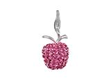 SilveRado™ VRB304-2 Verado Bling Apple Blitz Pink Pandora Compatible Bead / Charm