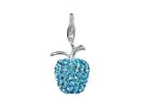 SilveRado™ VRB304-3 Verado Bling Apple Blitz Blue Pandora Compatible Bead / Charm