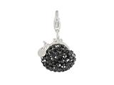 SilveRado™ VRB324-0 Verado Bling Bling Me Bag Black Bead / Charm