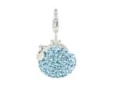 SilveRado™ VRB324-3 Verado Bling Bling Me Bag Blue Bead / Charm